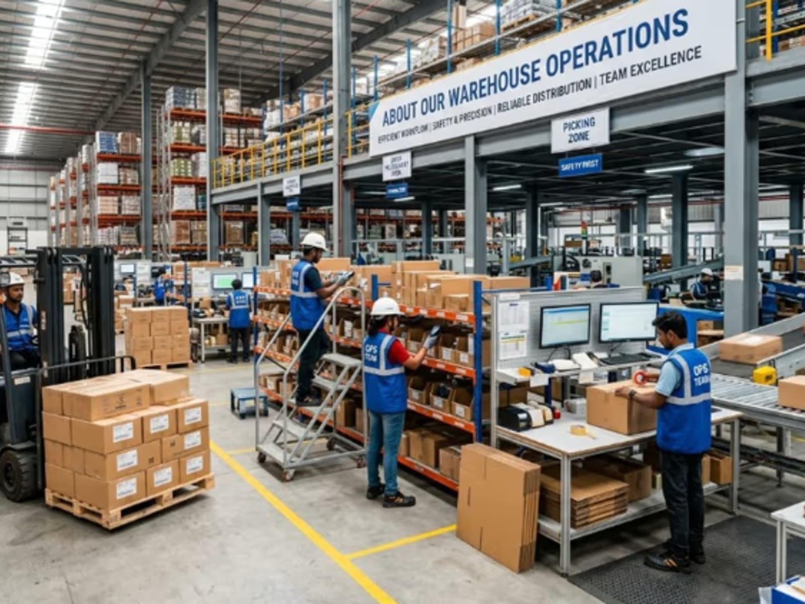 About Our Warehouse Operations — efficient workflow, safety, and reliable distribution