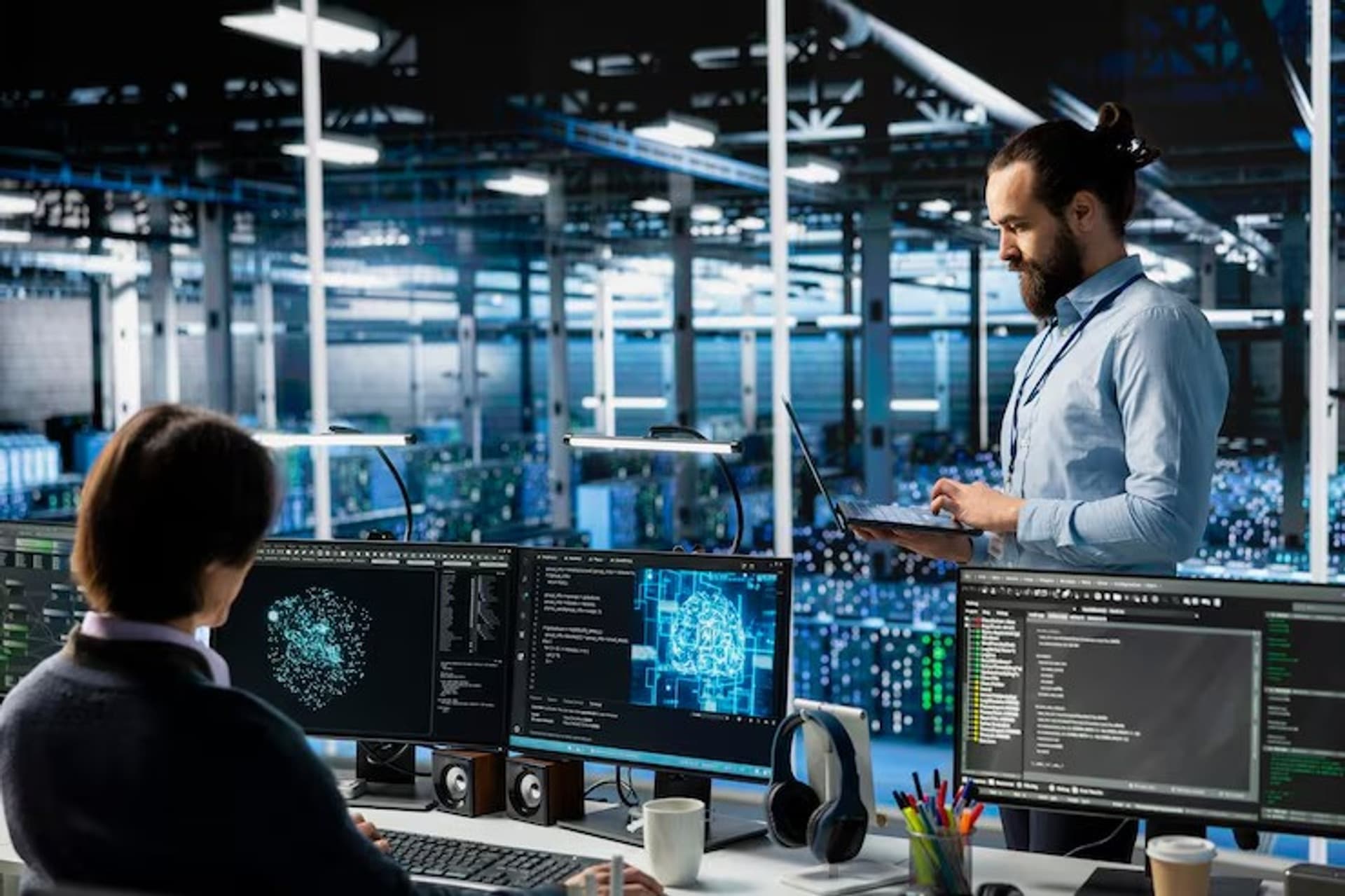 IT infrastructure and servers